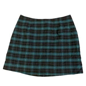 Old Navy Plaid Mini Skirt